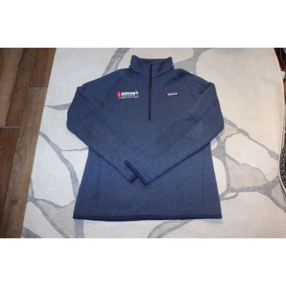 PATAGONIA Women's Better Sweater 1/2 Zip Size Med Fleece Pullover Logo - Picture 4 of 5